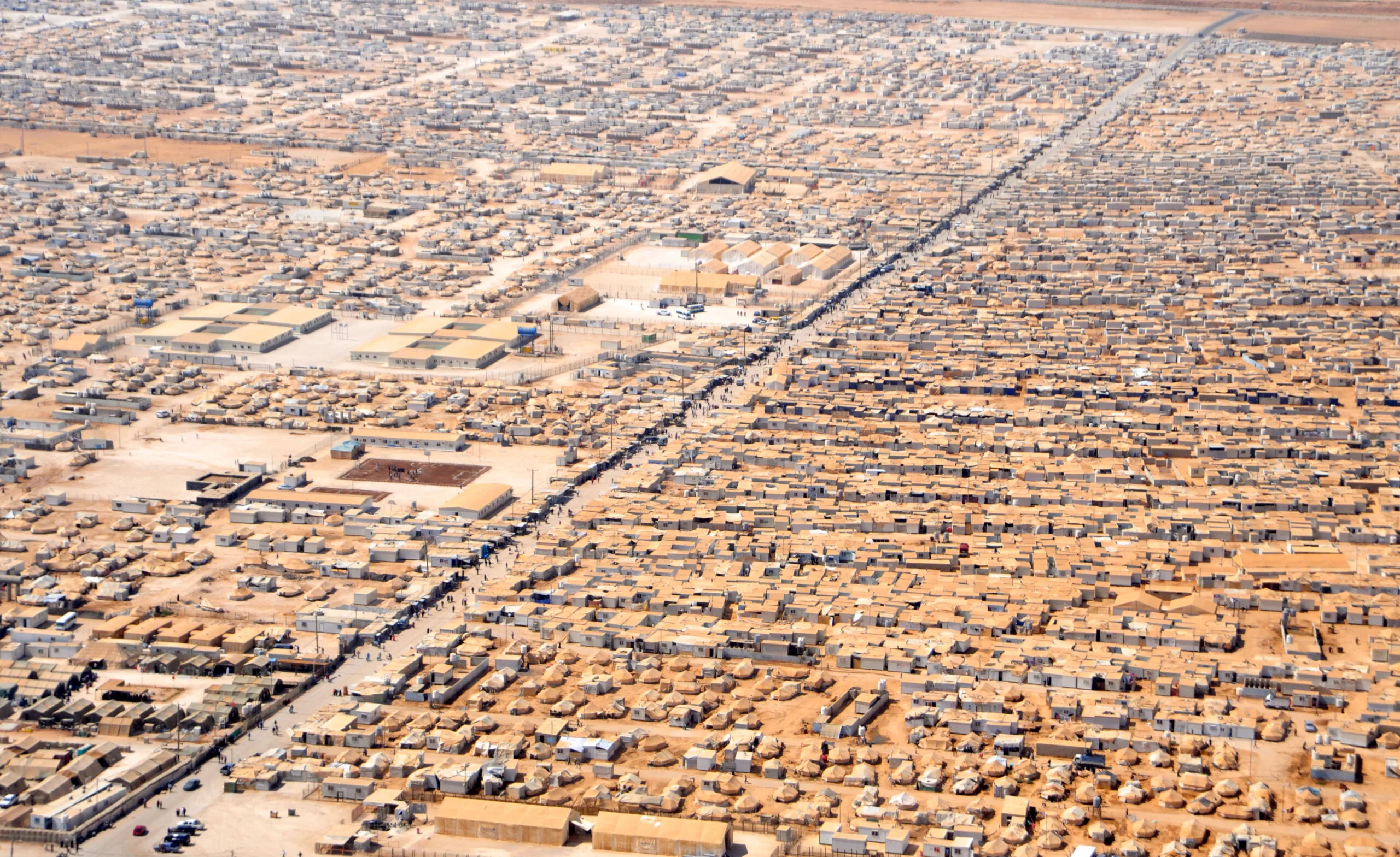 An_Aerial_View_of_the_Za'atri_Refugee_Camp