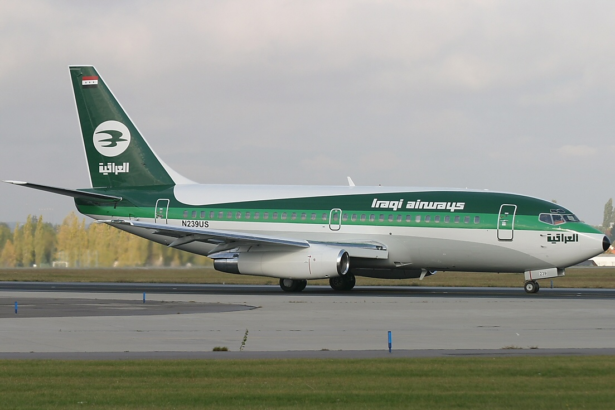 Iraqi_Airways_Boeing_737-200Adv_N239US_PRG_2004-10-17