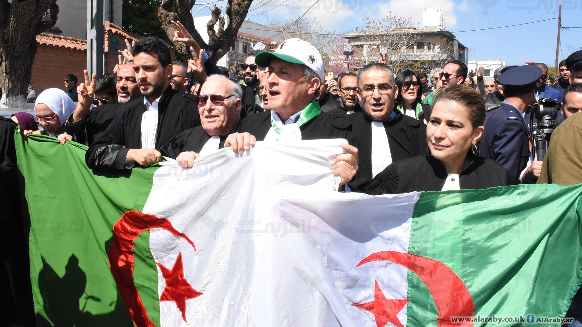 قاد قضاة الجزائر الاحتجاجات ضدّ بوتفليقة