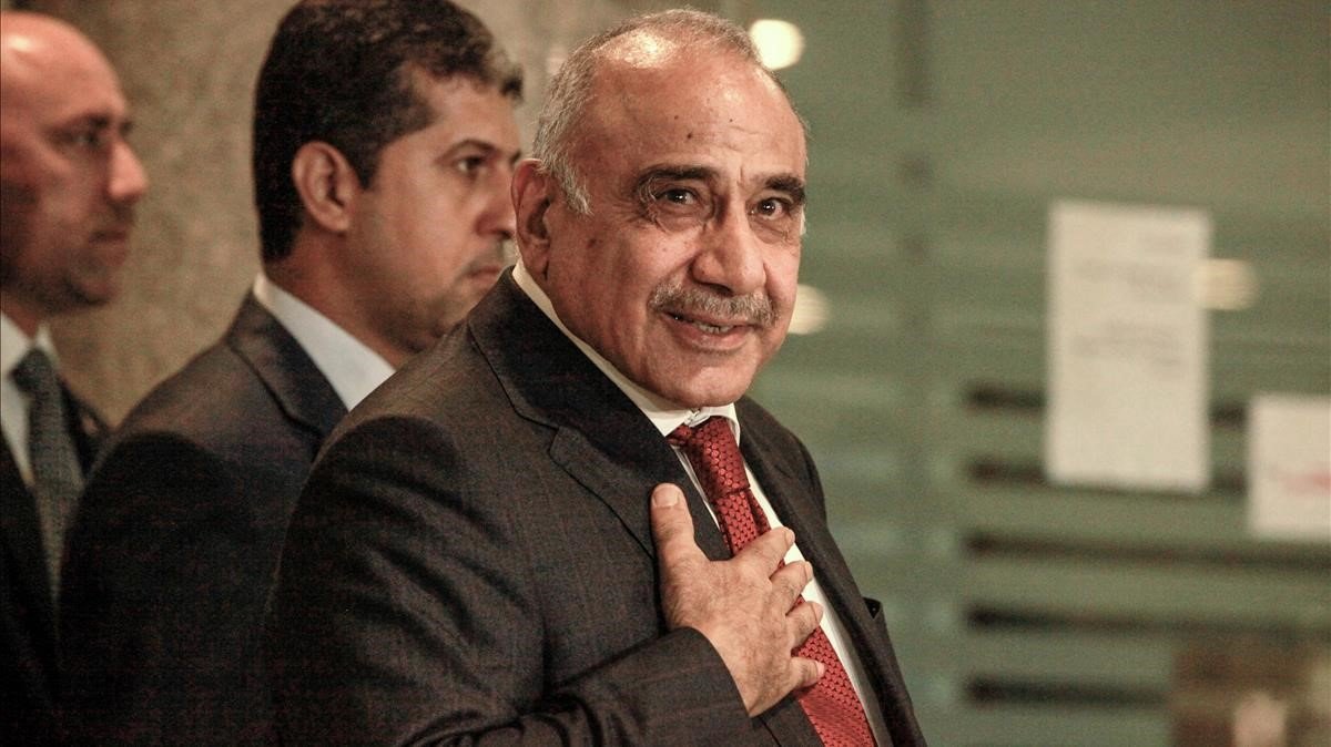 رئيس الوزراء العراقي الستقيل