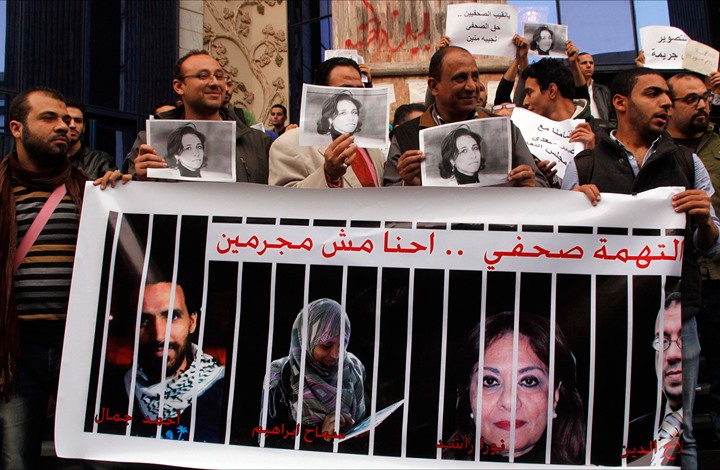 انتهاكات ضد الصحفيين في مصر
