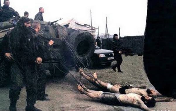 تعذيب المسلمين على أيدي الروس