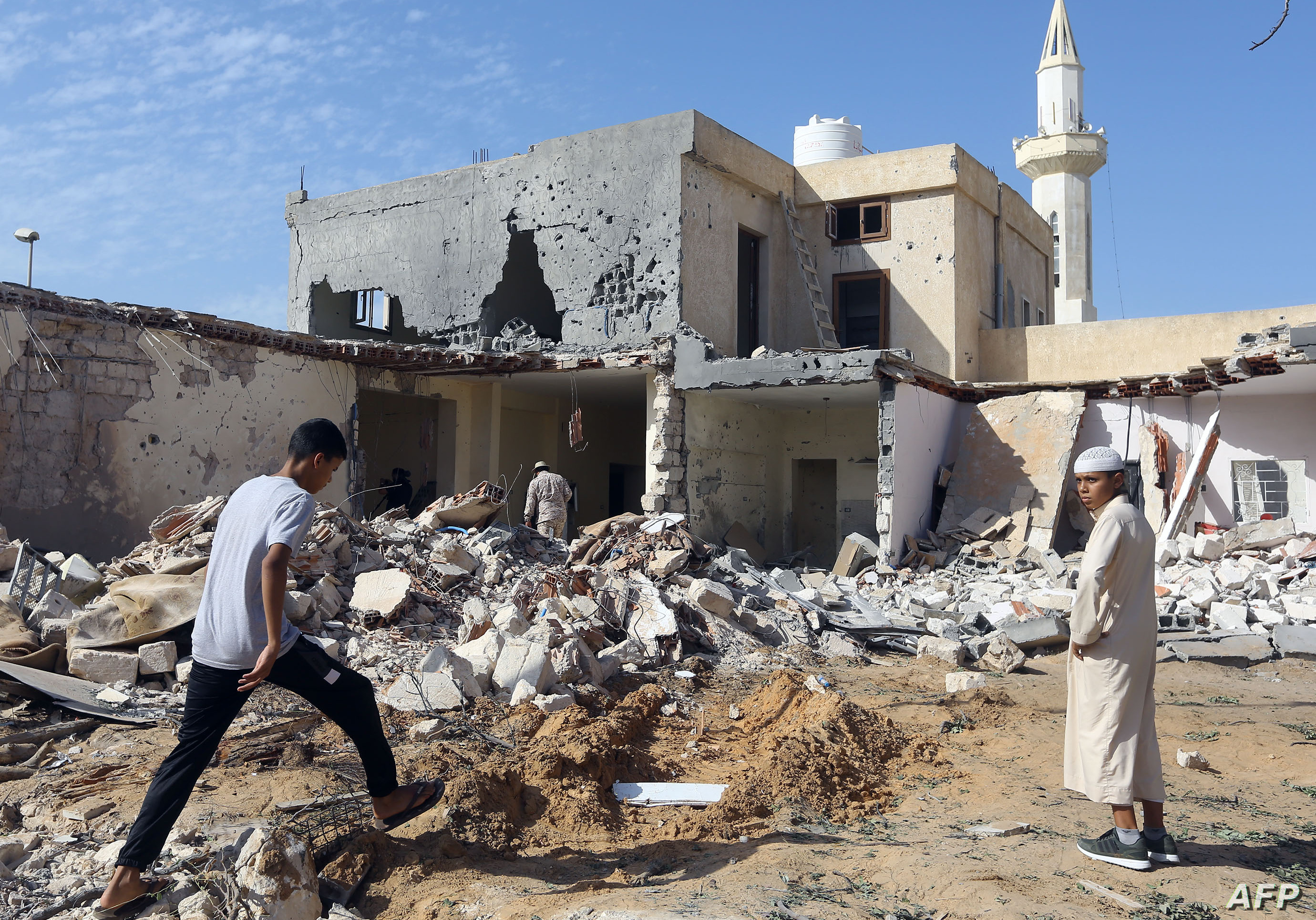 خلّفت الحرب دمارا كبيرا في ليبيا