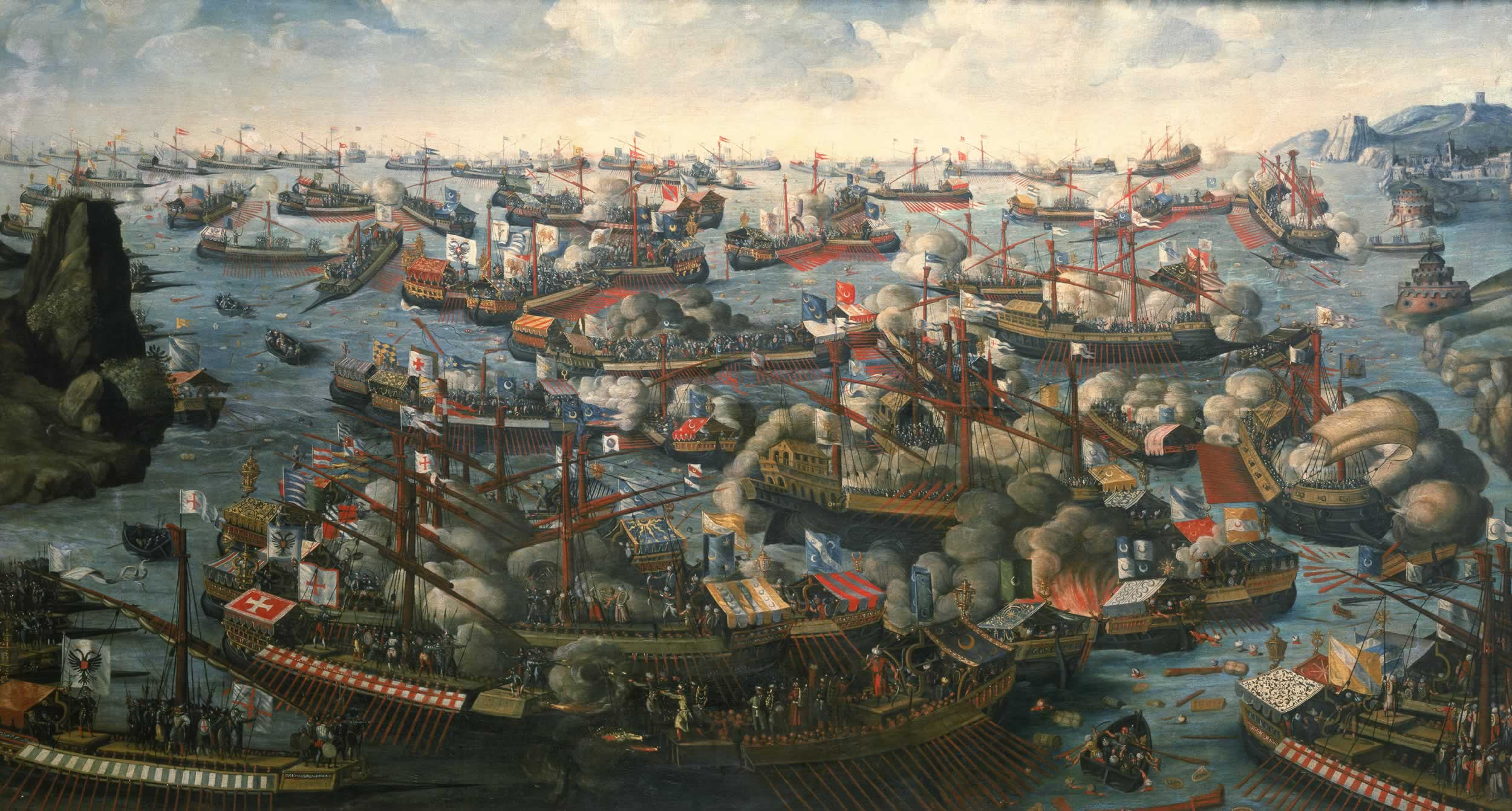 تمكّن الأسطول البحري العثماني من السيطرة على البحر المتوسط