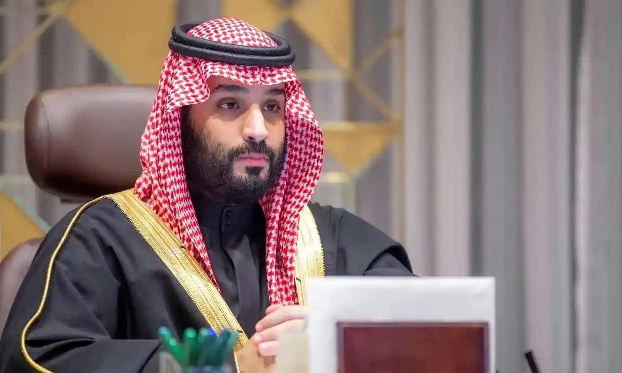 ولي العهد السعودي محمد بن سلمان في الرياض